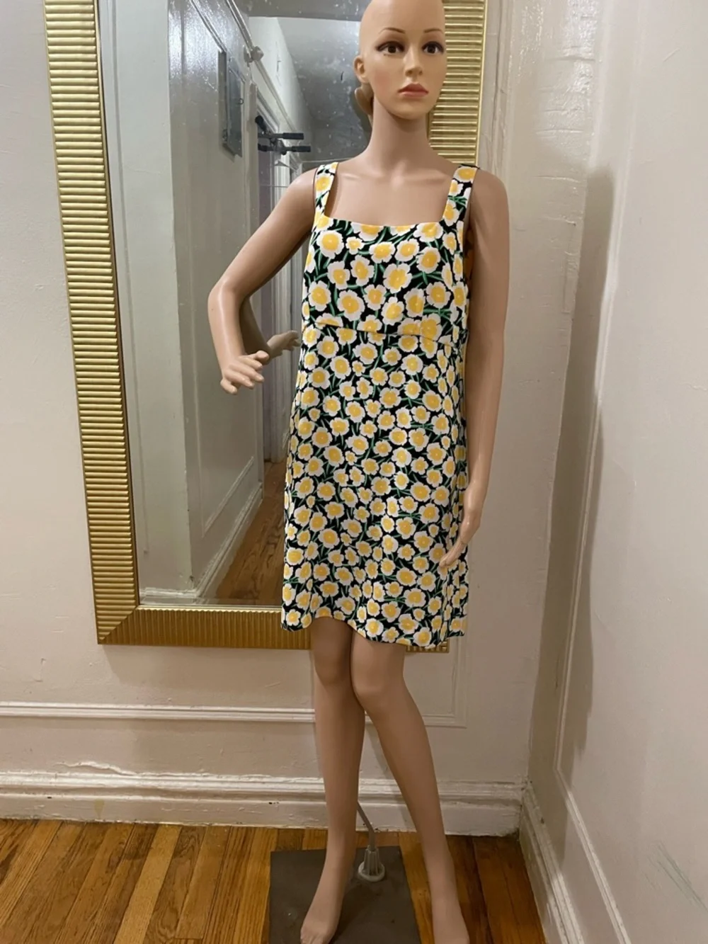 Diane Von Furstenberg Yellow Floral Print Dress by for target - Picture 3 of 16
